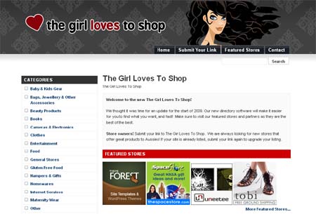 the girl loves to shop! 